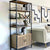 Wooden Bookshelf Industrial Look