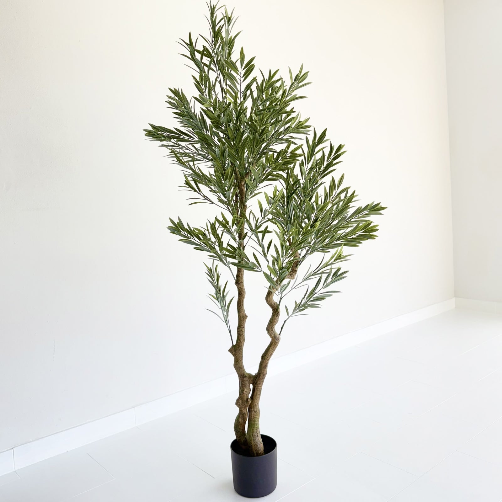 Faux Potted Greco Olive Tree 6.5'