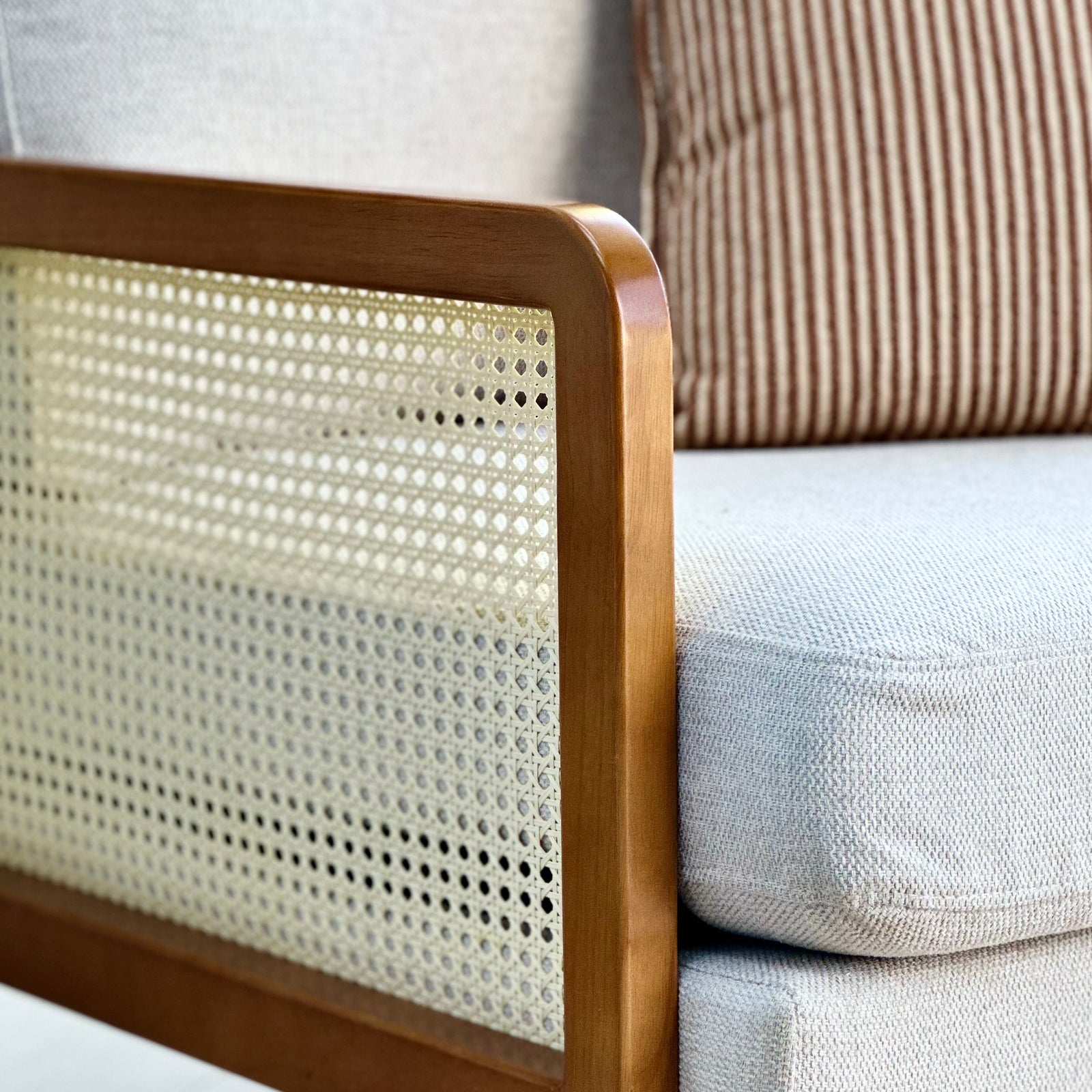 Saira Rattan Accent Arm Chair