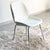 Clara Dining Table Natural Top Stainless Steel Legs Set