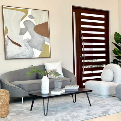 Rectangular Earhart Black Coffee Table