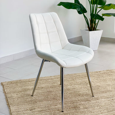 Pivot Natural Top and Black Legs Dining Table Set