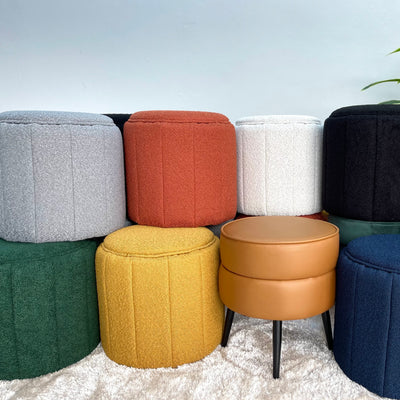Pumpkin Mustard Yellow Ottoman Terry Fabric