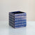 Indigo Square Pot Gloss Finish