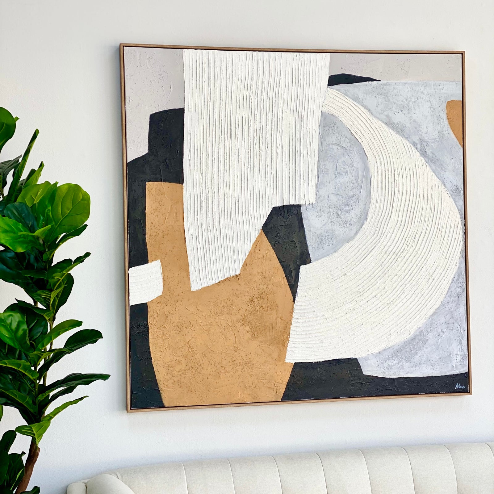 Wind & Earth Hand Painted Wall Art