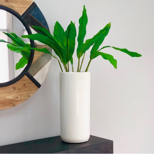 Tropical Bird of Paradise Faux Leaf