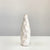 Cora Patterned Ceramic White Vase 10"