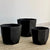 Rekha Mate Black Fiber Clay Planter