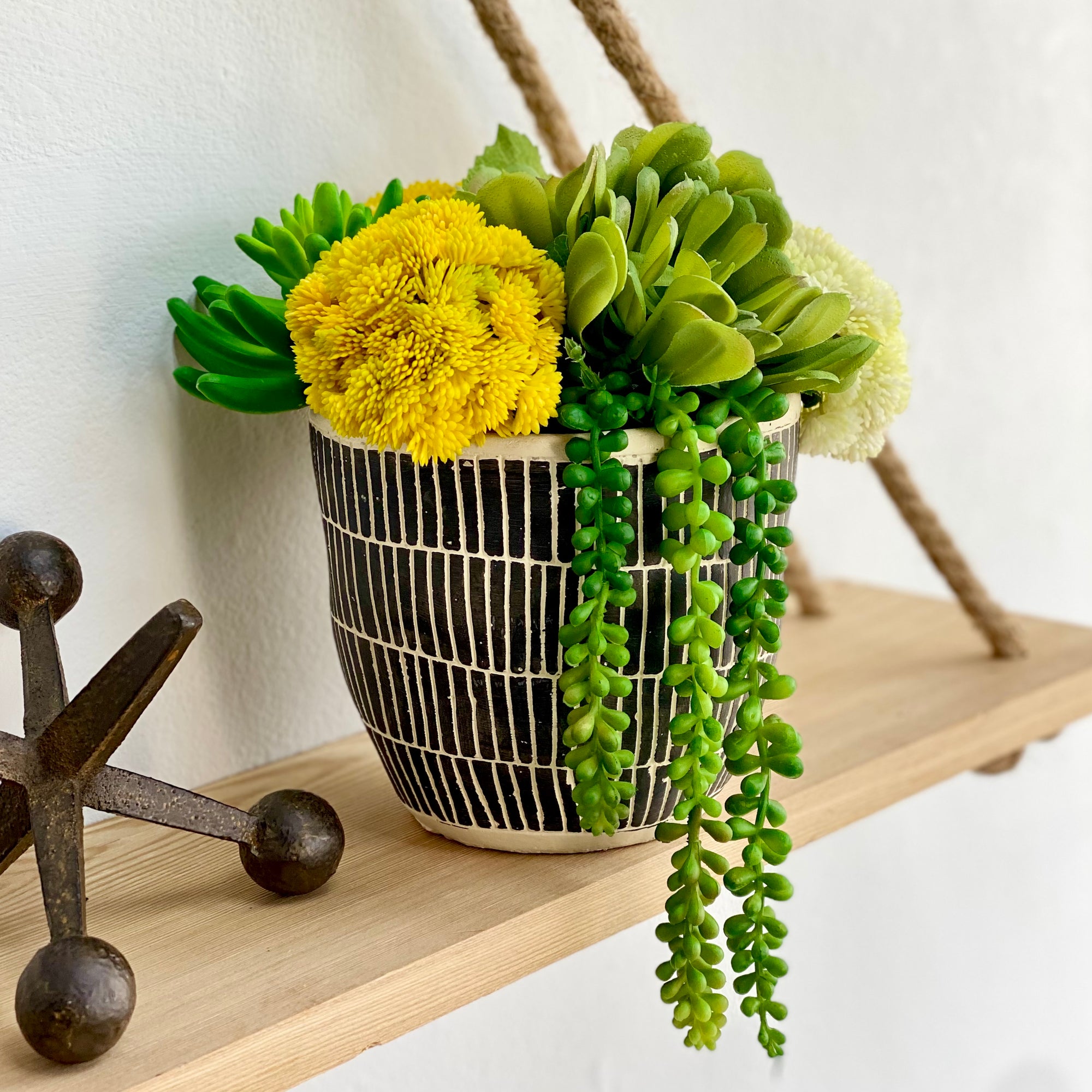 Concrete Ethnic Pot