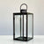 Bennett Classic Metallic & Glass Lantern