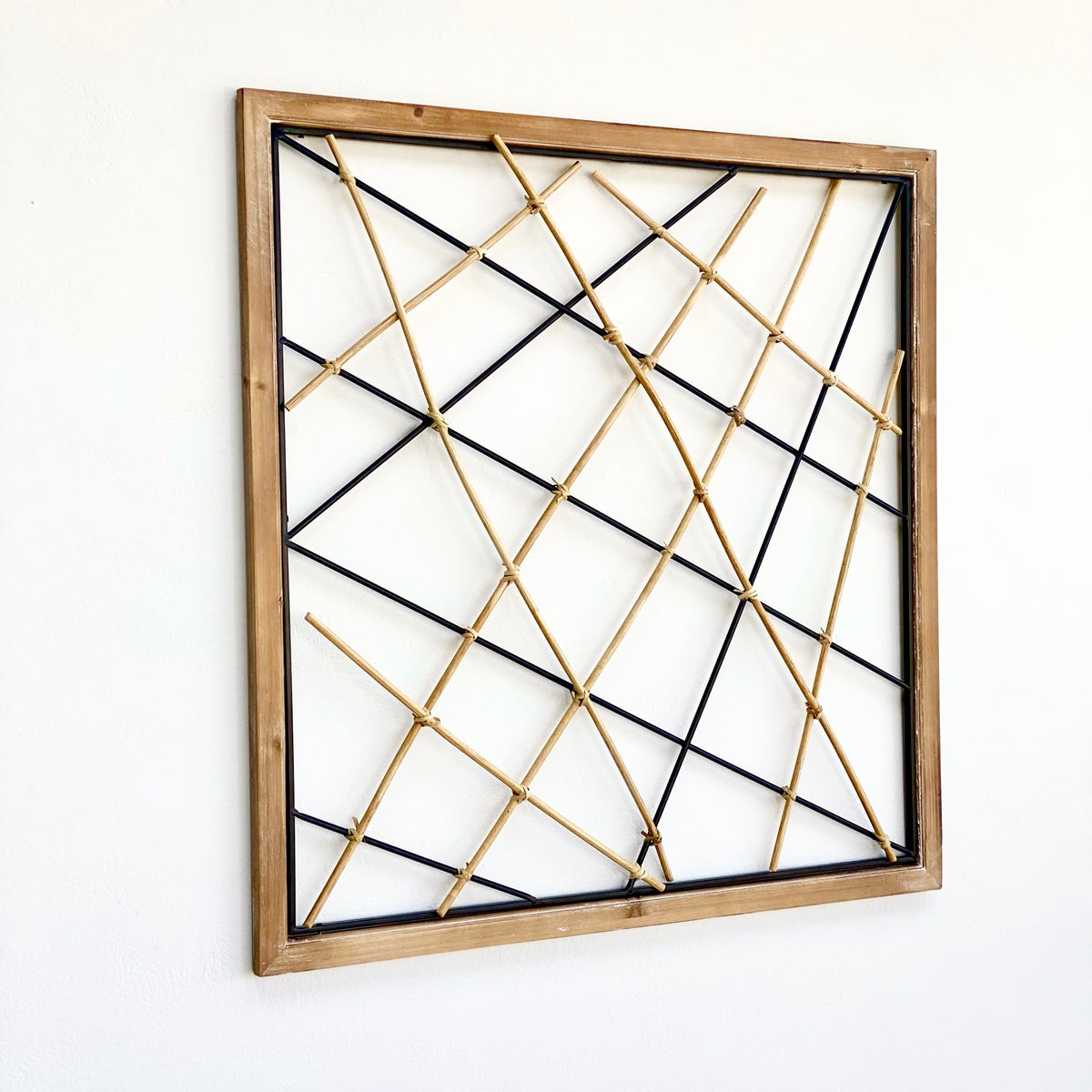 Bamboo Net Wall Art