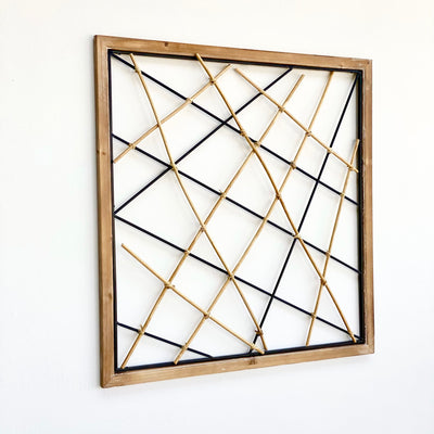 Bamboo Net Wall Art