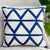 Chevron Blue Pillow