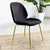 Pivot Natural Top and Black Legs Dining Table Set