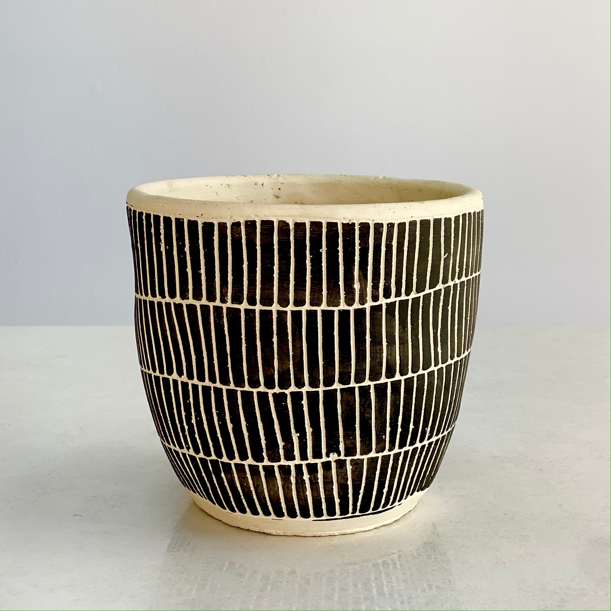 Concrete Ethnic Pot
