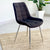 Pivot Natural Top and Black Legs Dining Table Set