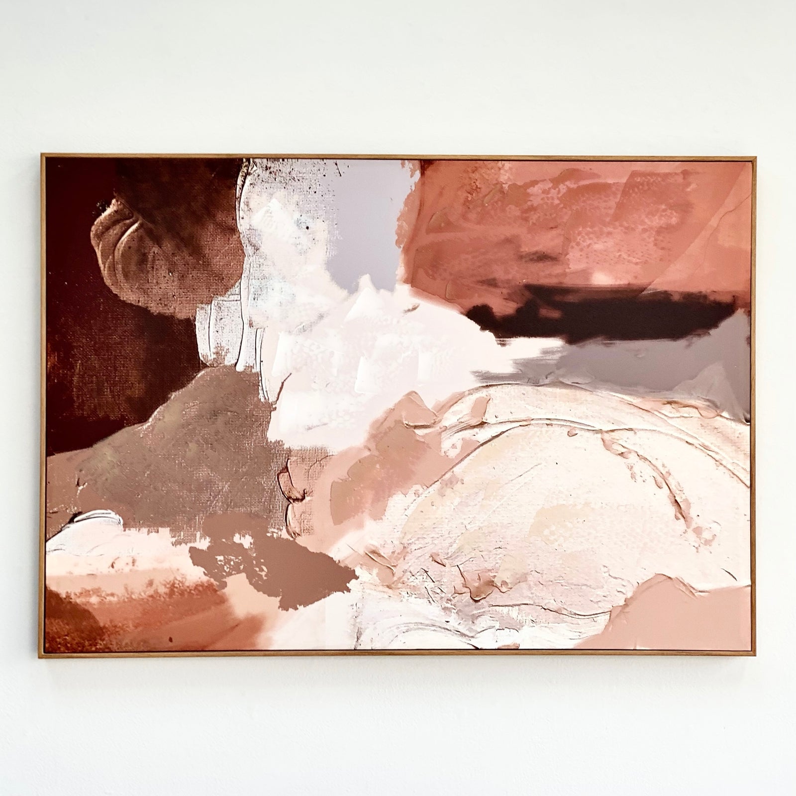 Berry Blush Framed Canvas Wall Art