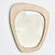 Asymmetrical Natural Wood Wall Mirror
