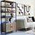 Wooden Bookshelf Industrial Look
