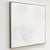 Textured Mid Century White Arcs Canvas Wall Art
