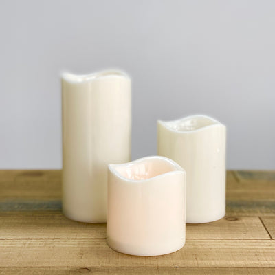 Flameless 3"x4" Pillar Candle