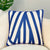 Classic Blue Stripes Pillow
