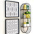 Perforated Diamond Metal Wall Art