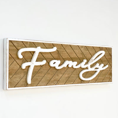 Family Wooden Wall Art