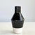 Round Curved Black Vase