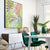 Tropical Oleo Leaf Canvas Art
