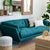 Jabb Classic Green Sofa Golden Legs
