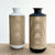 Black Rattan Look-Alike Metal Vase