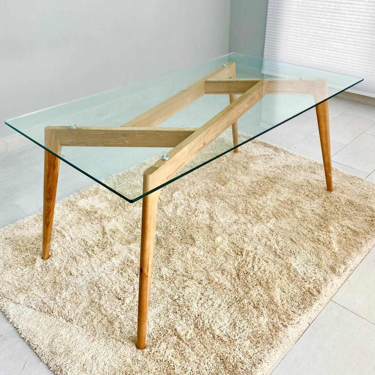 Nova Ash Wood Dining Table