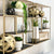 Golden Square Wall Shelf