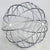 Dyson Silver Metal Round Orb Decor 9"