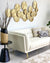Multi Disc Golden Metal Wall Art