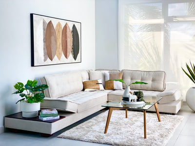 Vivid Ivory Corner Sofa