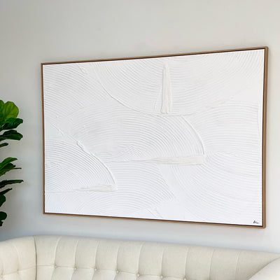 Fossil Hand Painted Wall Art