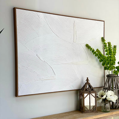 Fossil Hand Painted Wall Art