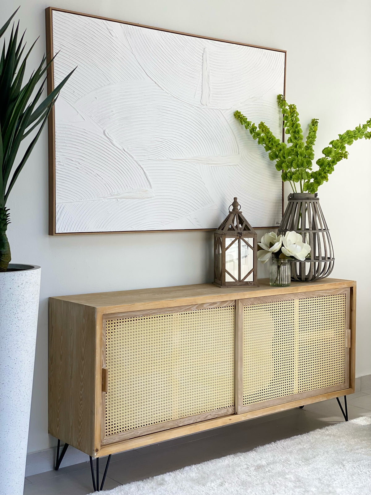 Fossil Hand Painted Wall Art