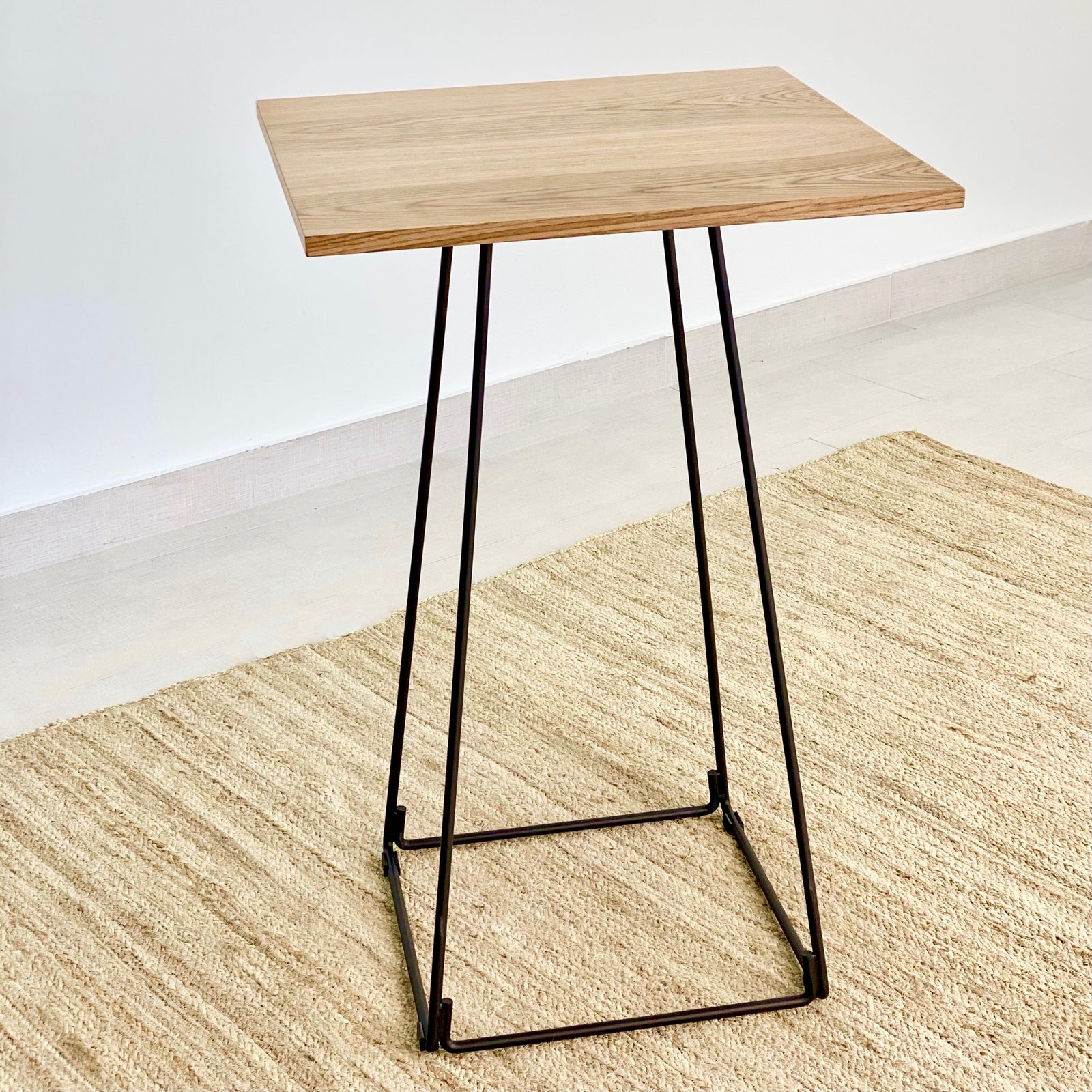 Adalis Walnut Wooden Bar Table