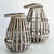 Bamboo Round Bellied Lantern Large