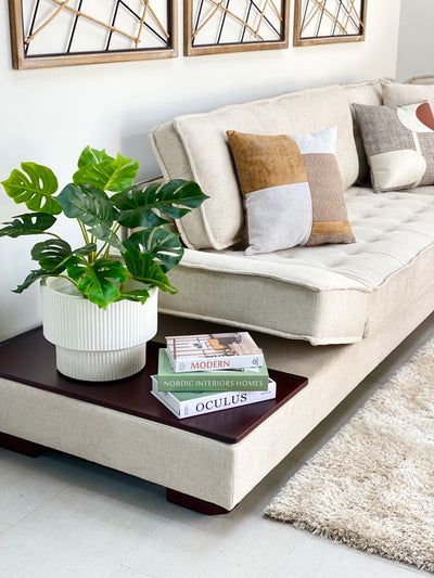 Vivid Ivory Corner Sofa