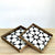 Sacred Geometry Pattern Stars Wooden Tray