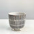 Black and White Ceramic Large Vase