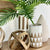 Small Round Triangle Ceramic Vase