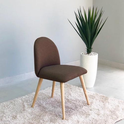Pivot Natural Top and Black Legs Dining Table Set