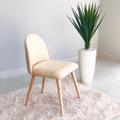 Pivot Natural Top and Black Legs Dining Table Set