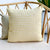Yellow Braids Pillow