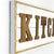 Embossed Kitchen Wood Wall Art